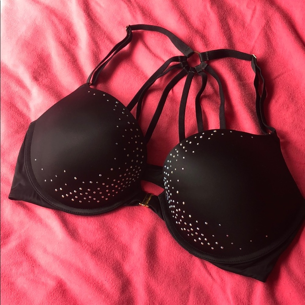 Very sexy bedazzled push-up bra